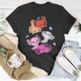 Lesbian Axolotl Lgbt Pride Flag Lgbt Gay Sapphic Pet Lover Unisex T-Shirt Unique Gifts