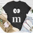 Letter M Funny Matching Carnival Halloween Costume Unisex T-Shirt Funny Gifts