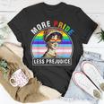Lgbt Ally Gay Pride Clothers More Pride Less Prejudice Unisex T-Shirt Unique Gifts