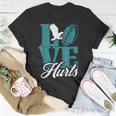Love Hurts Eagles Retro Unisex T-Shirt Funny Gifts