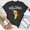 Moldova Moldavian Republika Moldovan National Flags Balkan T-Shirt Unique Gifts