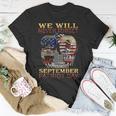 Never Forget Day Memorial 20Th Anniversary 911 Patriotic Unisex T-Shirt Unique Gifts