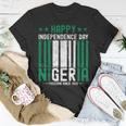 Nigerian Independence Day Vintage Nigerian Flag T-Shirt Unique Gifts