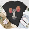 Olympic Snatch Siamese Cat Weightlifting Bodybuilding Muscle T-Shirt Unique Gifts