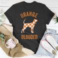 Orange Blooded Tennessee Hound Native Home Tn Rocky Top T-Shirt Unique Gifts