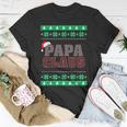 Papa Claus -Matching Ugly Christmas Sweater T-Shirt Unique Gifts