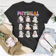 Physical Therapy Halloween Boo Ghost Spooky Season T-Shirt Unique Gifts