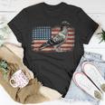 Pigeon Bird 4Th Of July Usa Patriotic Pigeon Usa Flag Unisex T-Shirt Unique Gifts
