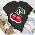 Pixel Cherries 80S Video Game Halloween Costume Easy Group T-Shirt Unique Gifts