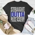 Police Officer Academy Graduation Straight Outta T-Shirt Unique Gifts