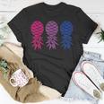 Polyamory And Upside Down Pineapple Bisexual Lgbt Unisex T-Shirt Unique Gifts