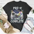 Pre K Level Complete Gamer Class Of 2023 Graduation Unisex T-Shirt Funny Gifts