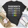Pride Month Emo Demon Lgbt Gay Pride Month Transgender Unisex T-Shirt Unique Gifts