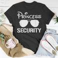 Princess Security Funny Birthday Halloween Party Design Unisex T-Shirt Unique Gifts