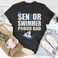 Proud Dad Senior Swimmer Class Of 2020 Swim Team Sport Unisex T-Shirt Unique Gifts