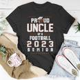 Proud Uncle Of A Football 2023 Senior Hobby Class Of 2023 Unisex T-Shirt Unique Gifts
