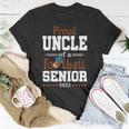 Proud Uncle Of A Football Senior 2023 Class Of 2023 Unisex T-Shirt Unique Gifts