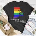 Providence Rhode Island 2018 Lgbt Pride Gay Pride Unisex T-Shirt Unique Gifts