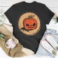 Pumpkin Face Halloween Costume Scary Jack O Lantern T-Shirt Unique Gifts