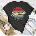 Retro Amherstdale Home State Cool 70S Style Sunset T-Shirt Unique Gifts