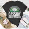 Retro Cassidy Family Reunion Irish T-Shirt Unique Gifts