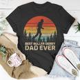 Retro Vintage Best Roller Derby Dad Ever Fathers Day Gift For Mens Gift For Women Unisex T-Shirt Unique Gifts