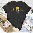 Saxony-Anhalt Flag In Heartbeat Ekg For Magdeburger T-Shirt Unique Gifts