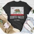 Scotts Valley California Cali City Souvenir Ca Flag T-Shirt Unique Gifts