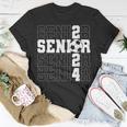 Senior 2024 Soccer Player Class Of 2024 Senior Graduation T-Shirt Funny Gifts