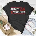 Stapleton Strait 24 Retro Vintage Country Cowboy Western Unisex T-Shirt Funny Gifts