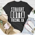 Straight Outta California Fresno Home T-Shirt Unique Gifts