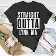 Straight Outta Massachusetts Lynn Home T-Shirt Unique Gifts