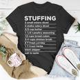 Stuffing Recipe Thanksgiving Food Costume Dark T-Shirt Unique Gifts