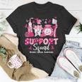 Support Squad Tooth Dental Breast Cancer Awareness Dentist T-Shirt Unique Gifts