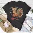 Thanksgiving Turkey Meow I'm A Cat Thanksgiving T-Shirt Funny Gifts