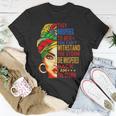 They Whispered To Her Melanin Queen Lover Gift Unisex T-Shirt Unique Gifts