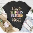 Thick Thighs Virgo Vibes August September Birthday Virgo T-Shirt Unique Gifts