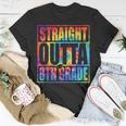 Tie Dye Straight Outta 8Th Grade Graduation Class Of 2023 Unisex T-Shirt Unique Gifts