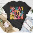 Treat People With Kindness Trendy Preppy Unisex T-Shirt Unique Gifts