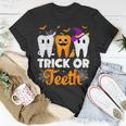 Trick Or Th Halloween Costumes Dental Assistant Dentist T-Shirt Unique Gifts