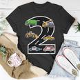 Two 2Yr 2Nd Birthday Boy 2 Years Old 2Nd Birthday Decoration Unisex T-Shirt Unique Gifts