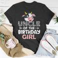 Uncle Of The Birthday Girl Cows Farm Cow Uncle Unisex T-Shirt Unique Gifts