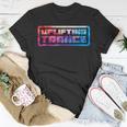 Uplifting Trance Colourful Trippy Abstract T-Shirt Unique Gifts