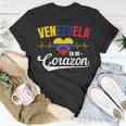 Venezuela En Mi Corazon Souvenirs For Your Native Country T-Shirt Unique Gifts