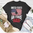 Veteran Vets Us Air Force Veteran United Sates Air Force Dad Veterans Unisex T-Shirt Unique Gifts
