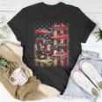 Vintage Classic Muscle Car Retro American Flag Patriotic T-shirt Personalized Gifts