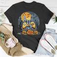 Vintage Halloween Skeleton Gamer Boys Kids Ns Gaming Boys Halloween Funny Gifts Unisex T-Shirt Unique Gifts