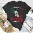 Vintage Mexico Flag 16Th September Mexican Independence Day T-Shirt Funny Gifts