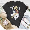 Vintage Texas Cowgirl Unisex T-Shirt Unique Gifts