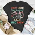 Wait What I Have An Attitude No Really Who Knew Scottish Dog Unisex T-Shirt Unique Gifts